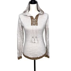 Alpaca Fina Peruvian Hooded Sweater Size XS/S